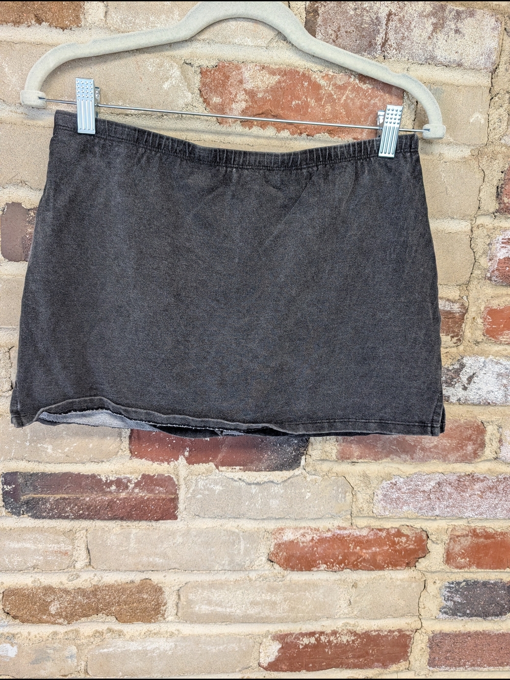 Mono B Charcoal Mini Skort